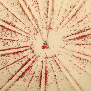 Necklace- 2 Apples- 2 qty