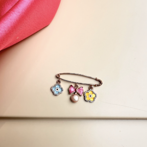 Pin- Pink Bow Evil Eye