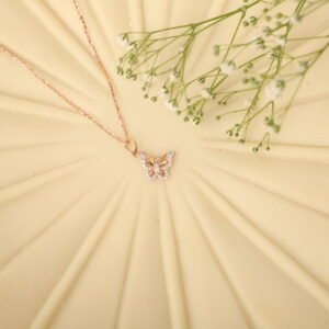 Necklace- Butterfly Diamond